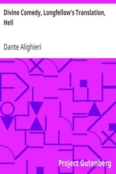 Обложка книги "Божественная комедия. Ад. Перевод Лонгфелло"