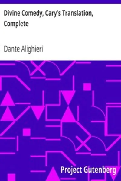 Обложка книги "Божественная комедия"