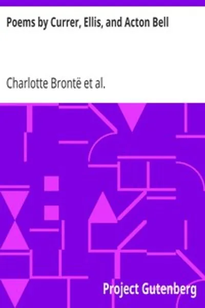 Обложка книги "Стихотворения Кюррера, Эллиса и Эктона Белла"