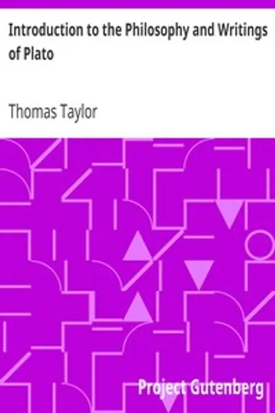 Обложка книги "Введение в философию и сочинения Платона"
