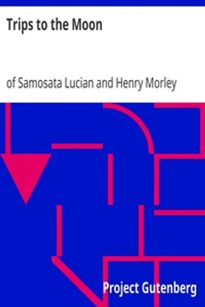 Обложка книги "Путешествия на Луну"