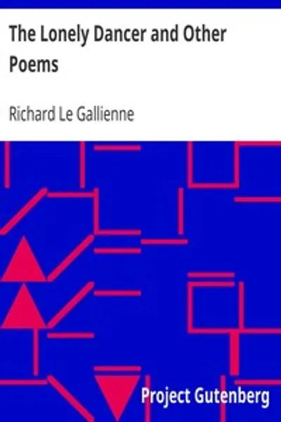 Обложка книги "Одинокий танцор и другие стихи"