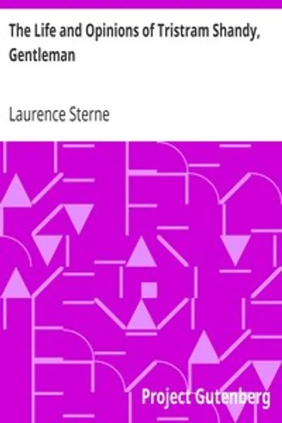Обложка книги "Жизнь и мнения Тристрама Шенди, джентльмена"