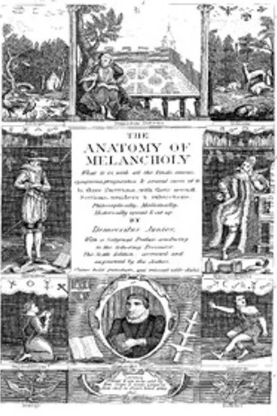 Обложка книги "Анатомия меланхолии"