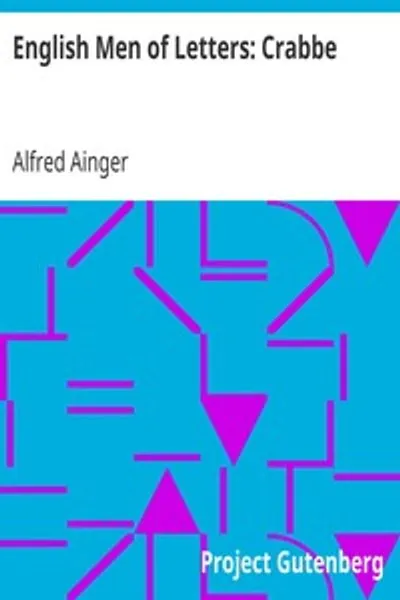 Обложка книги "Английские литераторы: Крэбб"