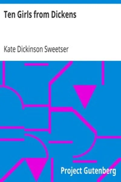 Обложка книги "Десять девушек из Диккенса"