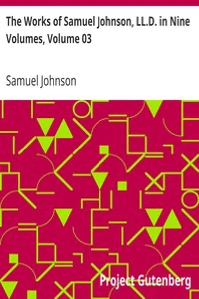 Обложка книги "Труды Сэмюэля Джонсона, LL.D. в девяти томах, Том 03: Размышления, Том II"