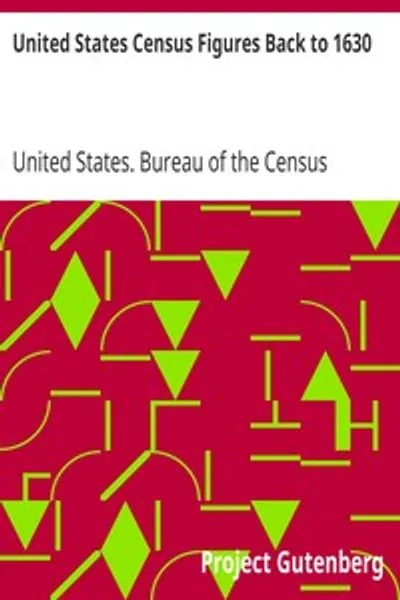 Обложка книги "Перепись населения США с 1630 года"