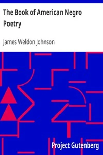 Обложка книги "Книга американской негритянской поэзии"