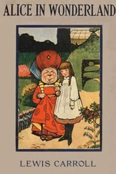 Обложка книги "Алиса в стране чудес"