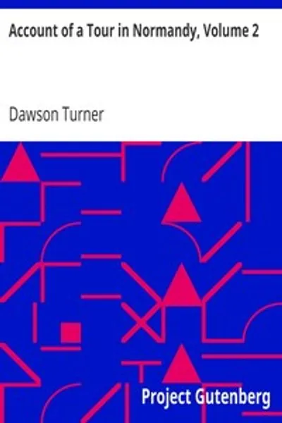 Обложка книги "Описание путешествия по Нормандии, том 2"