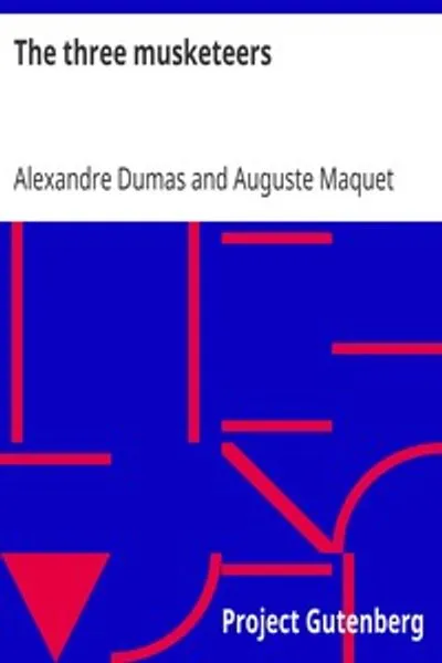 Обложка книги "Три мушкетёра"