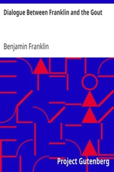 Обложка книги "Диалог между Франклином и подагрой"