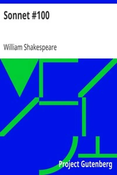 Обложка книги "Сонет 100"