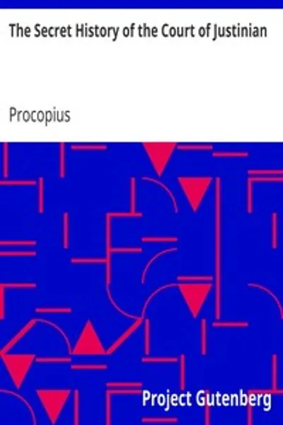 Обложка книги "Тайная история двора Юстиниана"