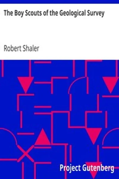 Обложка книги "Юные скауты геологической службы"