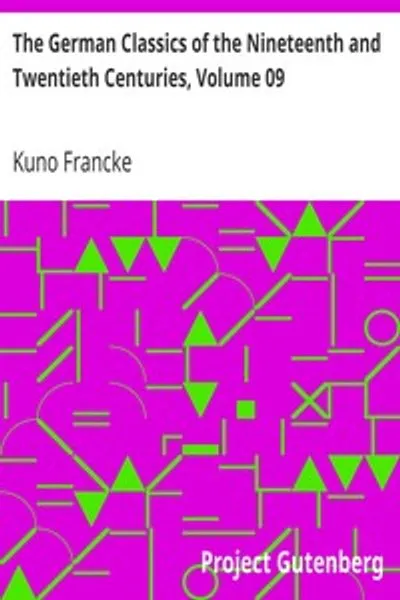 Обложка книги "Немецкая классика XIX и XX веков, том 09: Фридрих Геббель и Отто Людвиг"