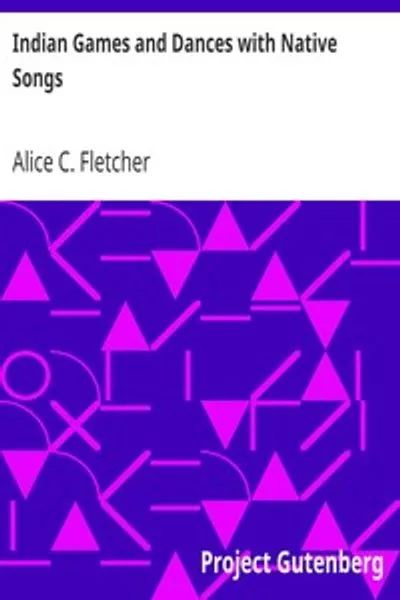 Обложка книги "Индийские игры и танцы с исконными песнями"
