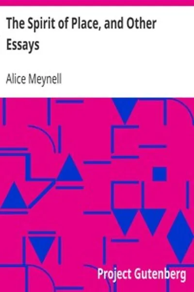 Обложка книги "Дух места и другие эссе"