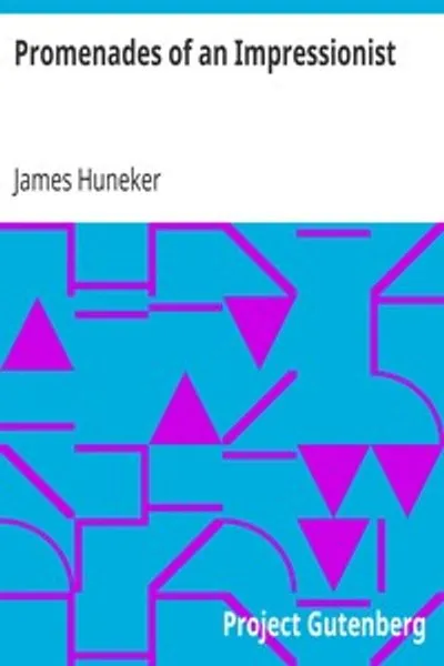 Обложка книги "Прогулки импрессиониста"