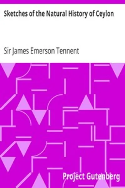 Обложка книги "Очерки естественной истории Цейлона"