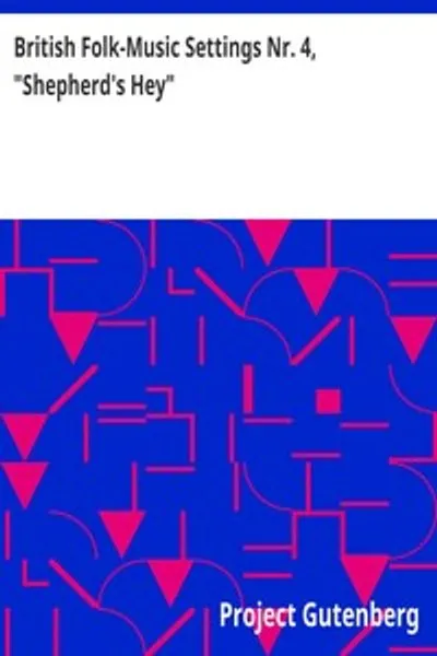 Обложка книги "Британские фольклорные музыкальные обработки № 4, "Пастушья приветливость""