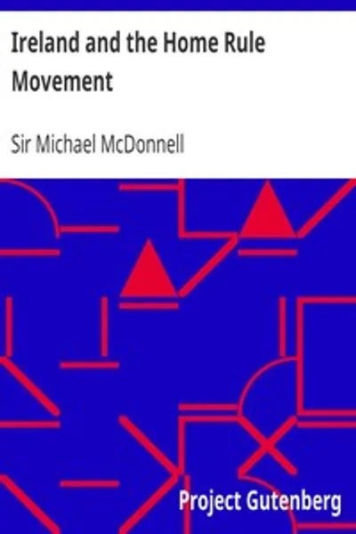 Обложка книги "Ирландия и движение за домашнее правление"