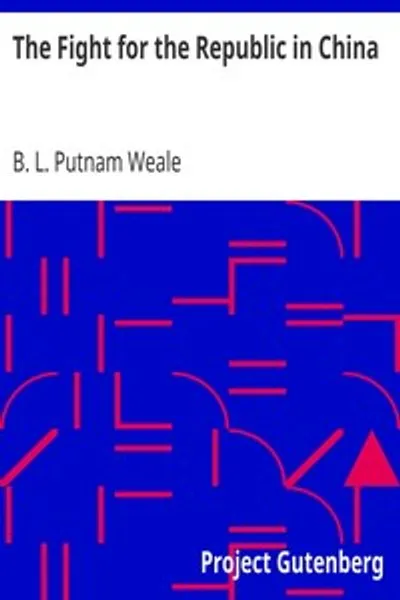 Обложка книги "Борьба за республику в Китае"