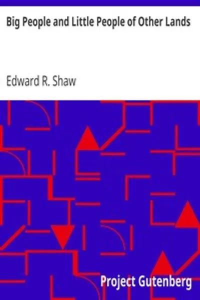Обложка книги "Большие и маленькие люди других стран"