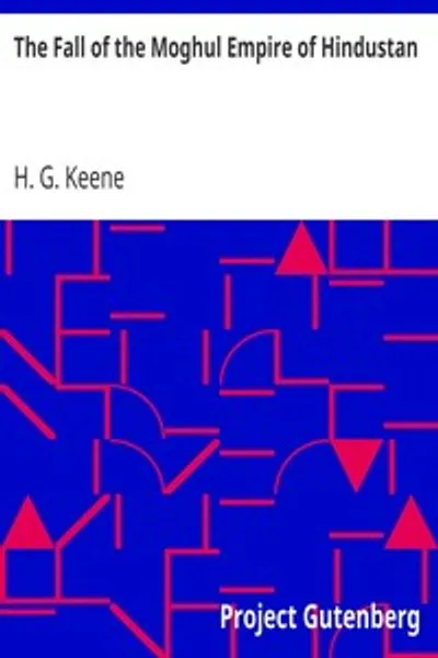 Обложка книги "Падение Могольской империи в Индии"