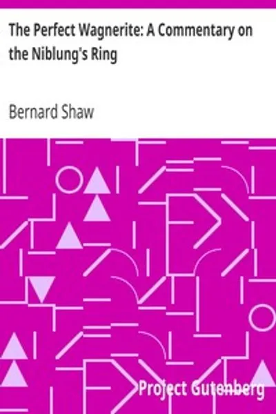 Обложка книги "Идеальный вагнерит: Комментарий к кольцу нибелунгов"