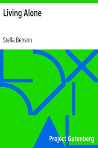 Обложка книги "Живя одна"