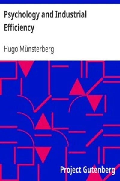Обложка книги "Психология и производственная эффективность"
