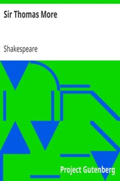 Обложка книги "Сэр Томас Мор"
