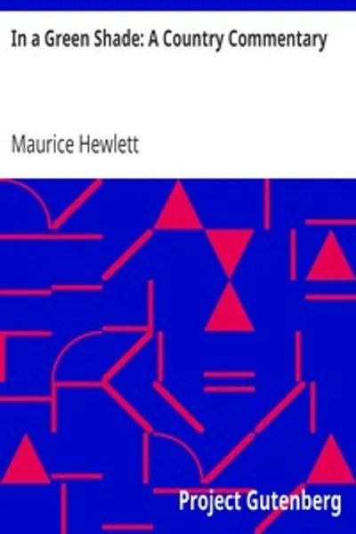 Обложка книги "В зелёной тени: Сельские заметки"