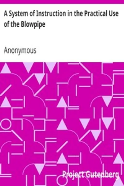 Обложка книги "Система обучения практическому использованию трубки Бунзена: Постепенный курс анализа для студентов и всех, занимающихся исследованием металлических соединений"