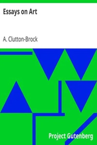 Обложка книги "Эссе об искусстве"