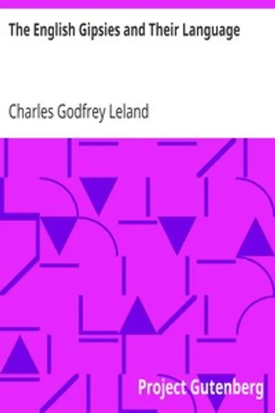 Обложка книги "Английские цыгане и их язык"