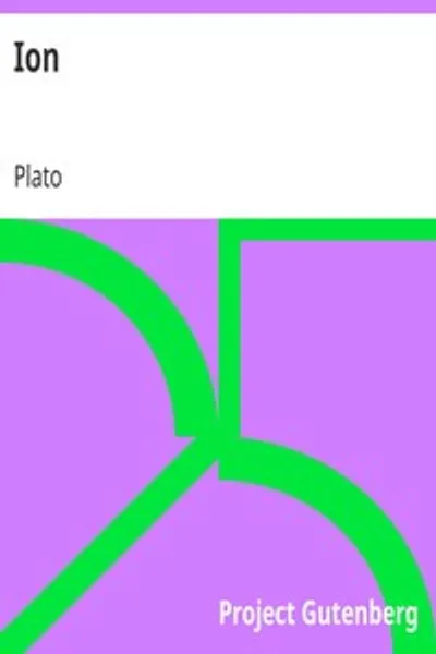 Обложка книги "Ион"
