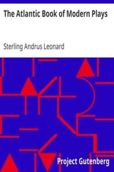Обложка книги "Атлантическая книга современных пьес"