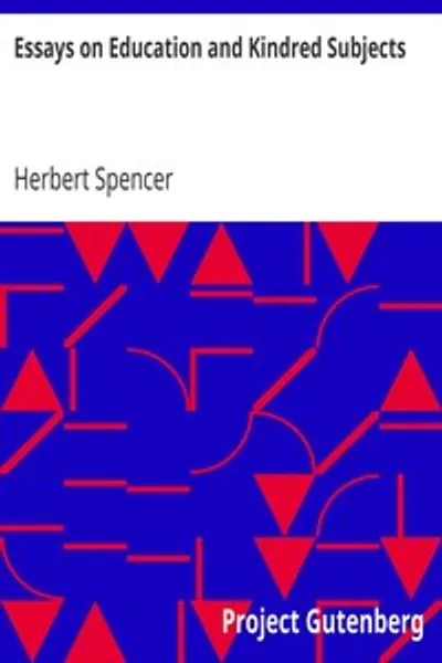 Обложка книги "Очерки об образовании и смежных предметах: Библиотека «Человек»"