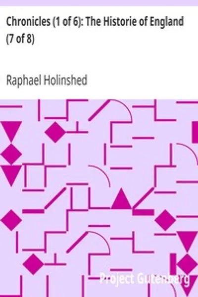 Обложка книги "Хроники (1 из 6): История Англии (7 из 8): Седьмая книга Истории Англии"