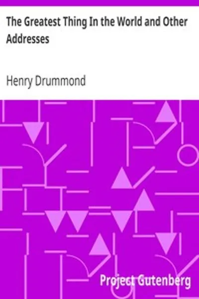 Обложка книги "Величайшая вещь в мире и другие проповеди"