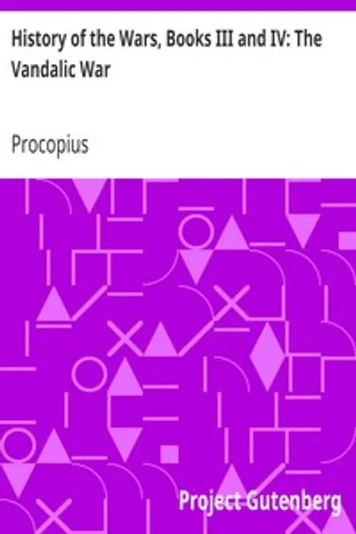 Обложка книги "История войн, книги III и IV: Вандальская война"