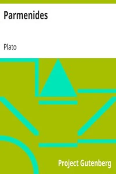 Обложка книги "Парменид"