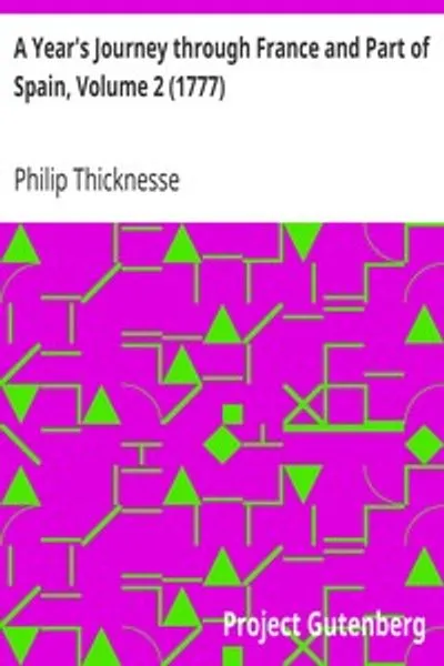 Обложка книги "Путешествие по Франции и части Испании. Том 2 (1777)"