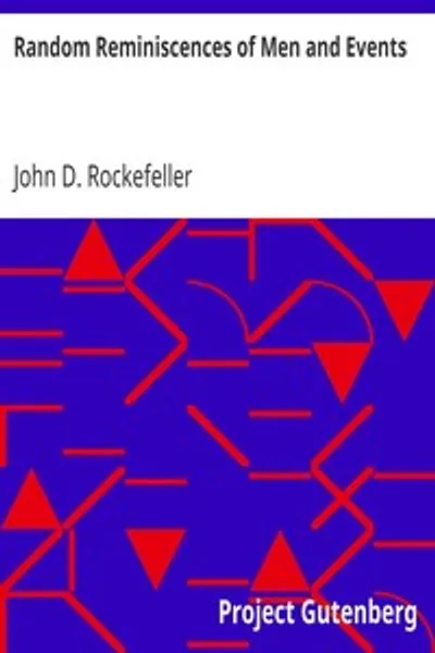 Обложка книги "Случайные воспоминания о людях и событиях"