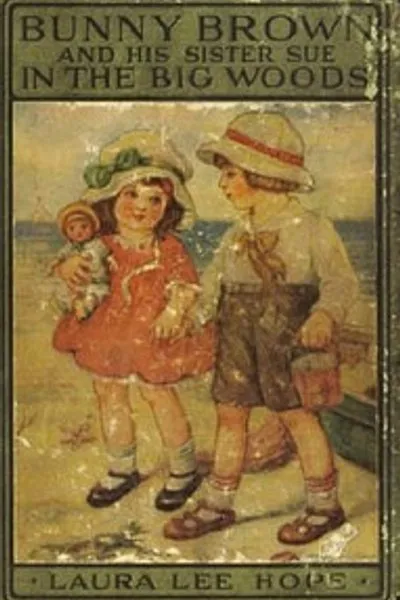 Обложка книги "Банни Браун и его сестра Сью в большом лесу"