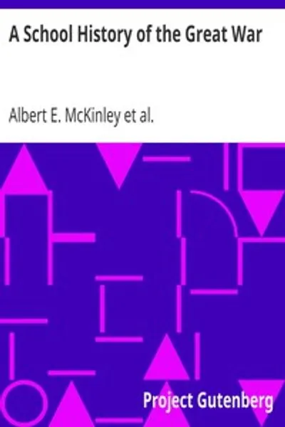 Обложка книги "История Великой войны для школ"