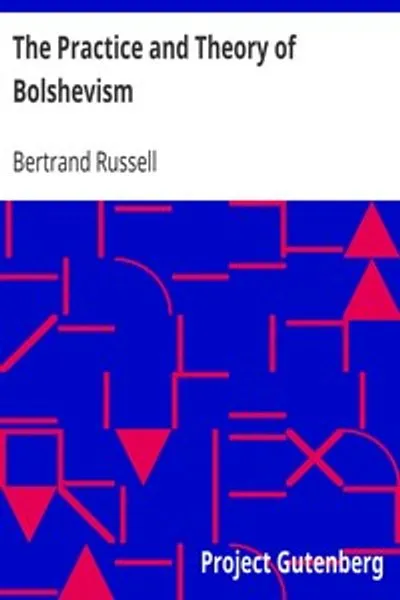 Обложка книги "Практика и теория большевизма"